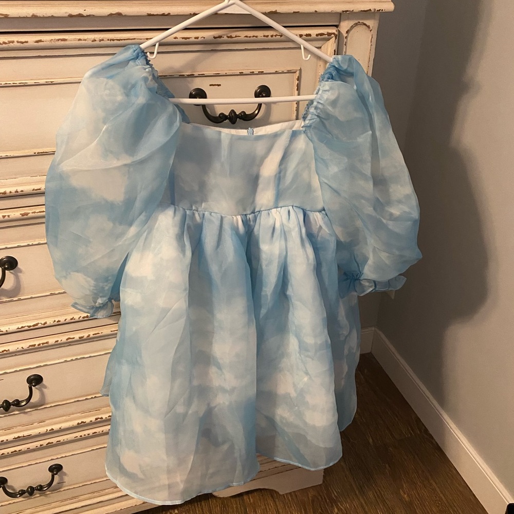 In the clouds dress
